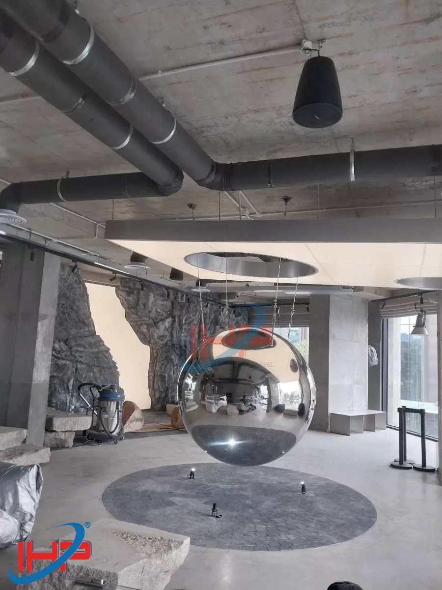 Quả cầu inox mỹ thuật D 1600