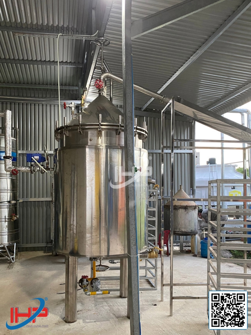 Quy trình chế tạo inox chưng cất tinh dầu